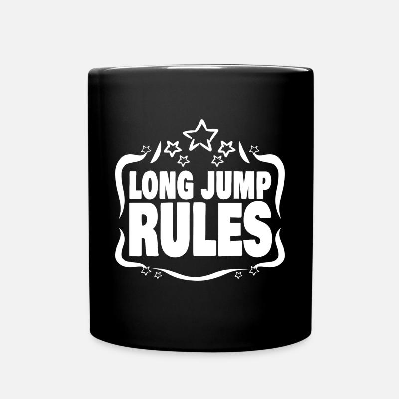 Long Jump Long Jump - Full Colour Mug - black