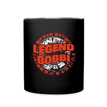 Man Bobbi - Full Colour Mug - black - Front