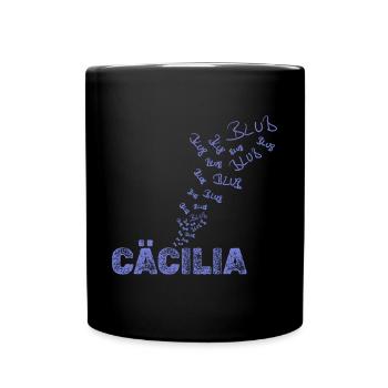 Gift for Cecilia - Full Colour Mug - black - Front
