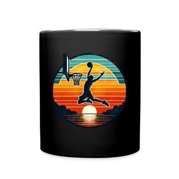 Basket-ball Basketteurs Joueurs - Mug uni - noir - Devant