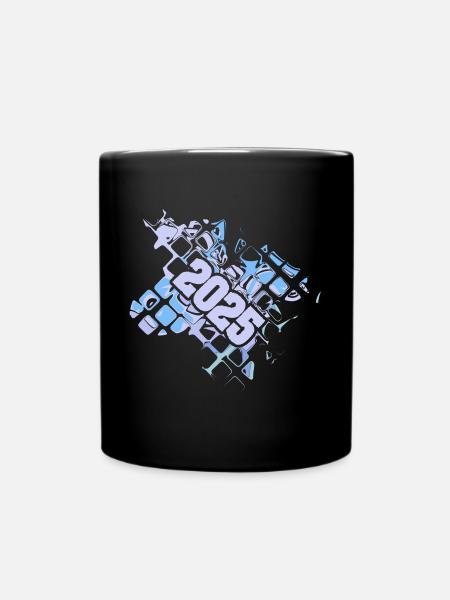 Computer 2025 - Tasse einfarbig - Schwarz