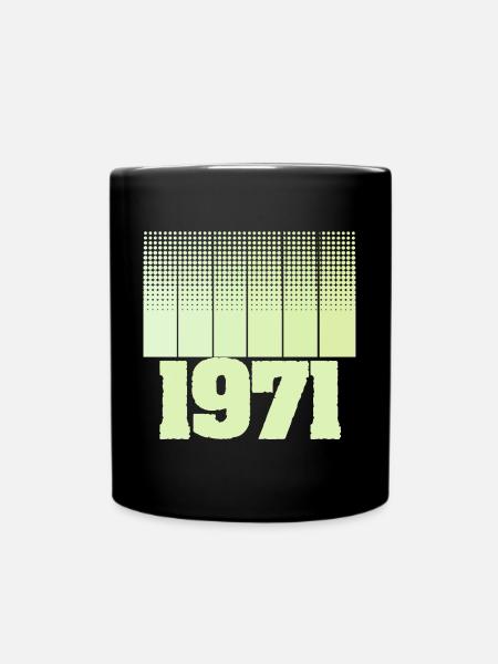 Spielfeld 1971 - Tasse einfarbig - Schwarz