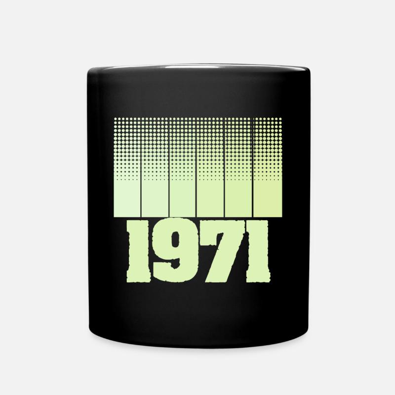 Spielfeld 1971 - Tasse einfarbig - Schwarz