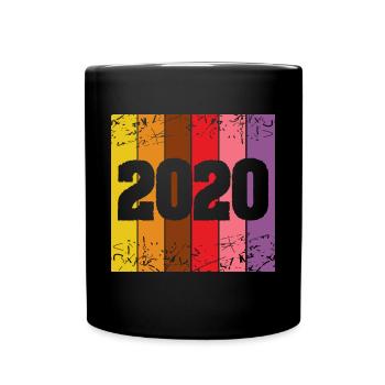 Year 2020 - Full Colour Mug - black - Front