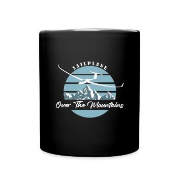 OVER THE MOUNTAINS - Mug uni - noir - Devant