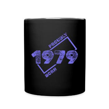 Geschenkidee 1979 - Tasse einfarbig - Schwarz - Vorne