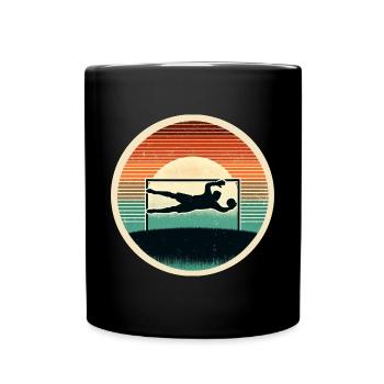 Gardien de but Gardien de but Football - Mug uni - noir - Devant