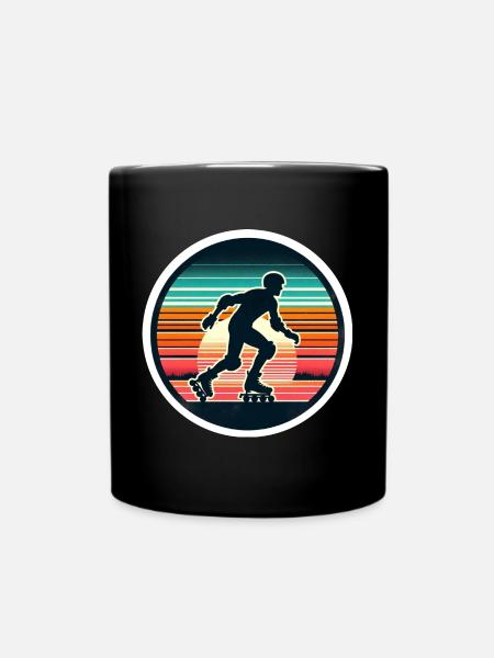 Roller - Mug uni - noir