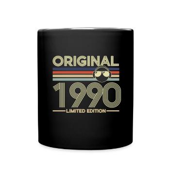 1990 - Full Colour Mug - black - Front
