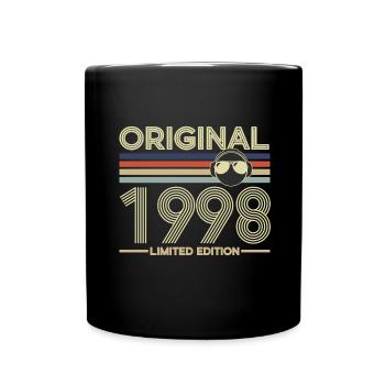 1998 - Tasse einfarbig - Schwarz - Vorne