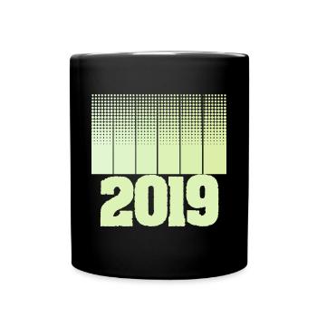 Spiel 2019 - Tasse einfarbig - Schwarz - Vorne
