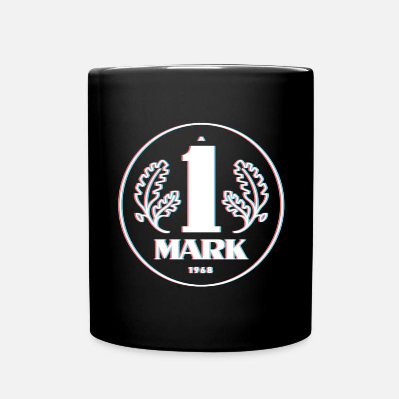 Ostmark 3D - Tasse einfarbig - Schwarz