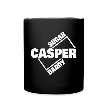Sugardaddy Casper - Tasse einfarbig - Schwarz - Vorne