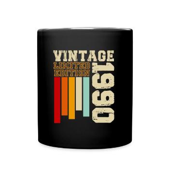 1990 - Full Colour Mug - black - Front