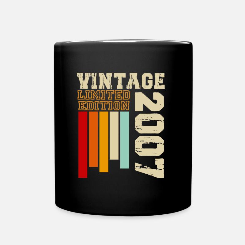 2007 - Tasse einfarbig - Schwarz