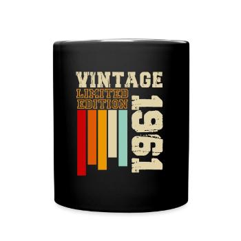 1961 - Full Colour Mug - black - Front