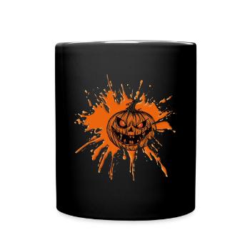 Halloween Pumpkin - Come to Me - Full Colour Mug - black - Front