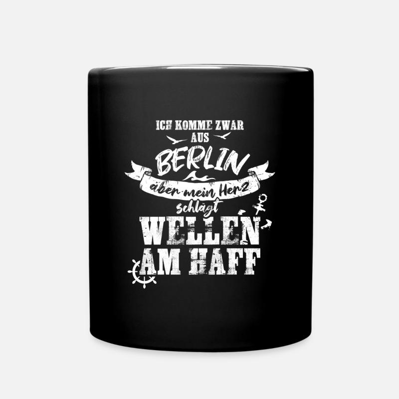 Berlin – Vagues sur la lagune - Mug uni - noir
