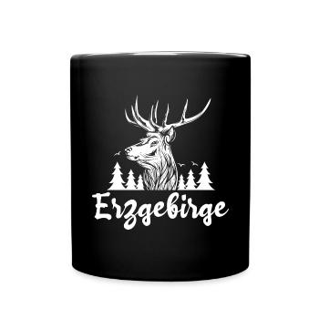 Monts Métallifères - Mug uni - noir - Devant