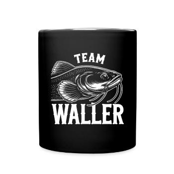 Team Silure Catfish Catfish Sport Fishing - Full Colour Mug - black - Front