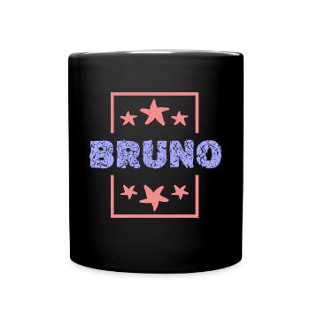 Bruno Bruno - Tasse einfarbig - Schwarz - Vorne