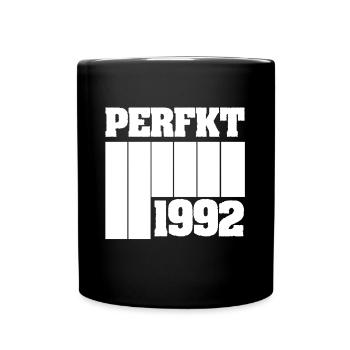 1992 - Tasse einfarbig - Schwarz - Vorne