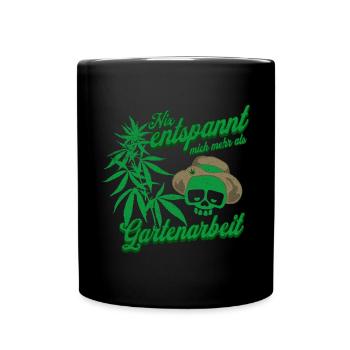 I love gardening! - Full Colour Mug - black - Front