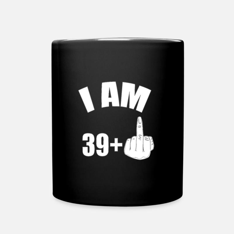 40ème anniversaire - Mug uni - noir