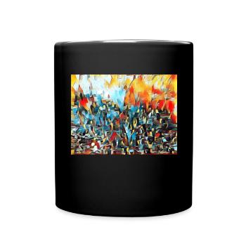 Art moderne - Mug uni - noir - Devant