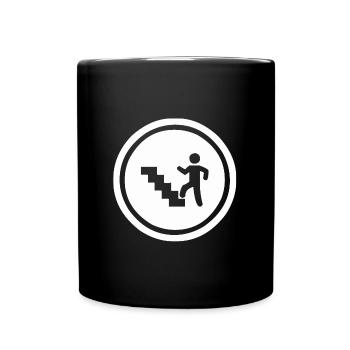 Utilisez l’escalier - Mug uni - noir - Devant