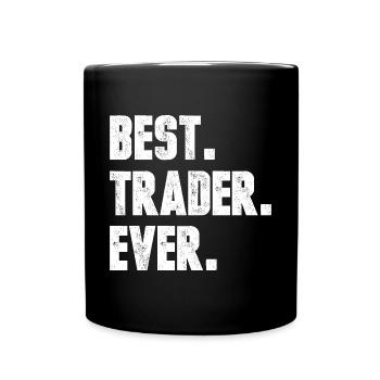 Trade Your Plan Not Your Emotions Trader Investor - Mug uni - noir - Devant