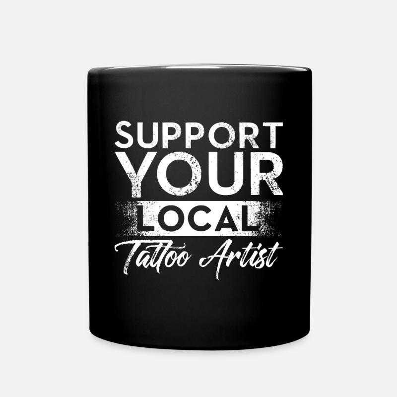 Tatouage - Mug uni - noir
