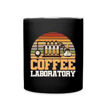 Laboratoire du café - Mug uni - noir - Devant
