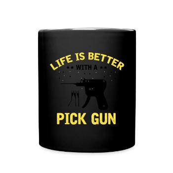 Lockpicking Expert Déverrouillage Service Lock Papa - Mug uni - noir - Devant