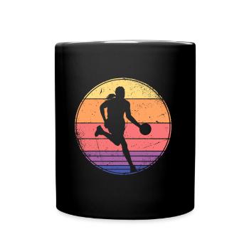 Basketball Player Basketball Women Girls - Full Colour Mug - black - Front