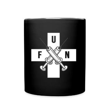 infirmière infirmière en soins intensifs - Mug uni - noir - Devant
