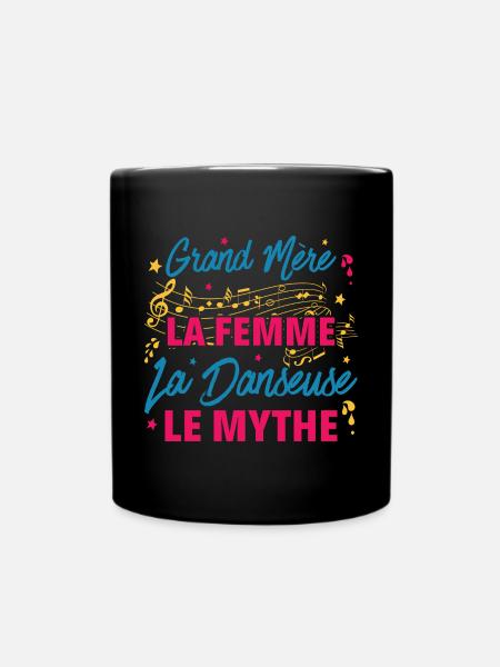 grand mère la femme danseuse le mythe la légende - Mug uni - noir