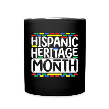 Mois national hispanique de la maison - Mug uni - noir - Devant