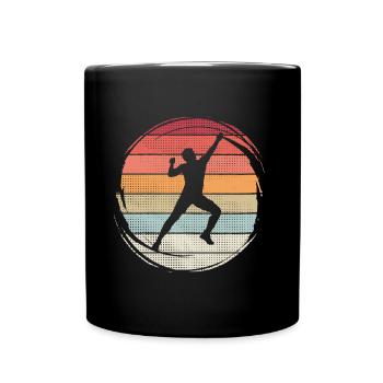 Bouldern Boulder Klettern Bergsteiger - Tasse einfarbig - Schwarz - Vorne