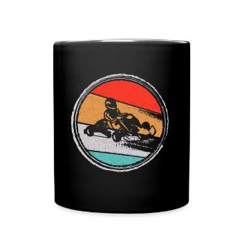 Go Kart Motorsport Go kart driver Go-Kart - Full Colour Mug - black - Front