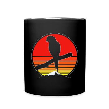 Molinasittich Perroquet Oiseau Perruche du Soleil - Mug uni - noir - Devant