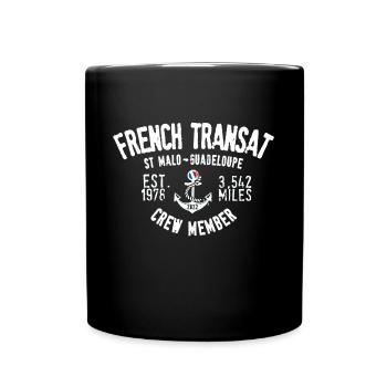 French Transat 2022 crew member - Mug uni - noir - Devant