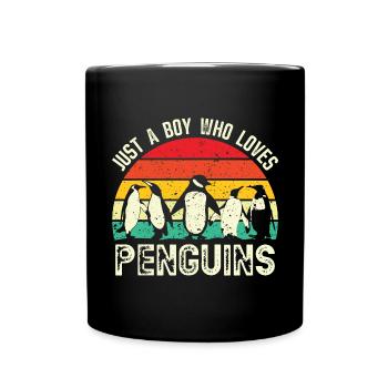 King Penguin Emperor Penguin Penguin Gift - Mug uni - noir - Devant