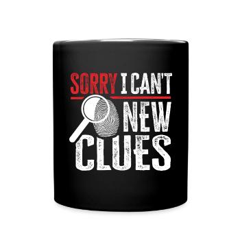 Espion détective privé enquêteur Détective Cadeau - Mug uni - noir - Devant