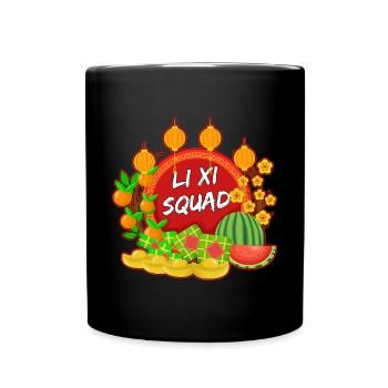 Vietnamesisches Neujahr Vietnam Viet I Geschenk - Tasse einfarbig - Schwarz - Vorne