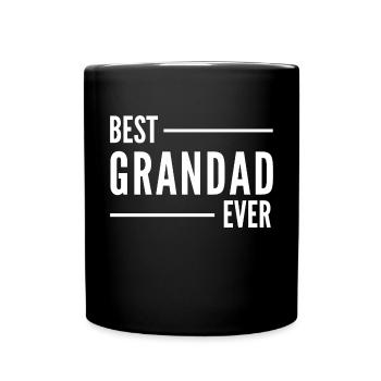 BEST GRANDAD EVER - Full Colour Mug - black - Front
