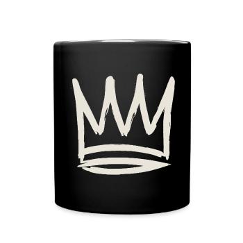 Royal Pfalz Krone - Tasse einfarbig - Schwarz - Vorne