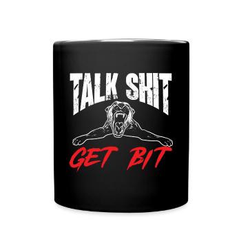 Malinois Belgian Shepherd Mechelaar Dog - Full Colour Mug - black - Front