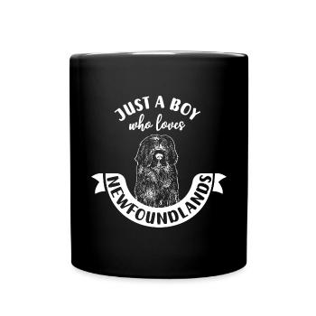 Terre-Neuve Chien de Terre-Neuve - Mug uni - noir - Devant