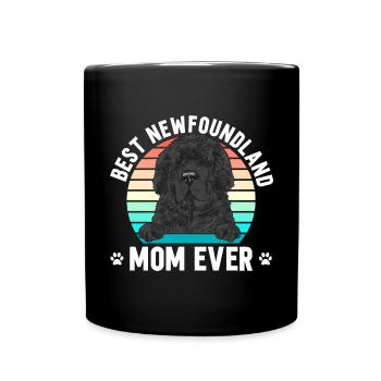Terre-Neuve Chien de Terre-Neuve - Mug uni - noir - Devant